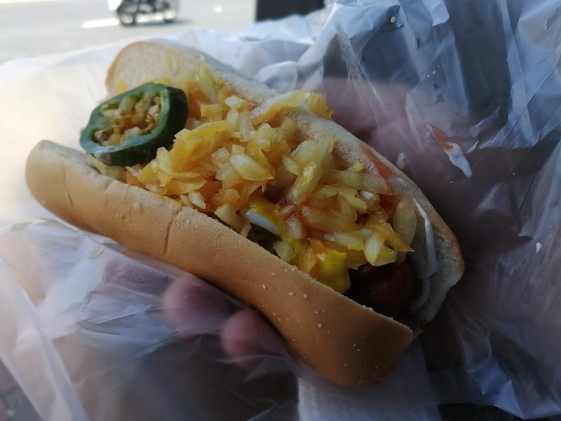 No solo un hotdog, un Chory